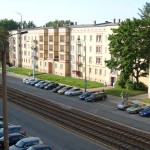 Blick auf die Reitbahnstraße