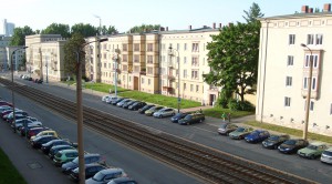 Blick auf die Reitbahnstraße