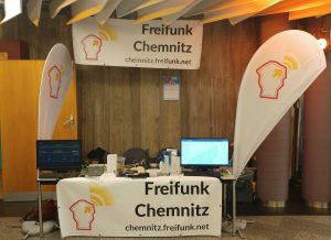 Unser Stand bei der Maker Faire Sachsen 2018